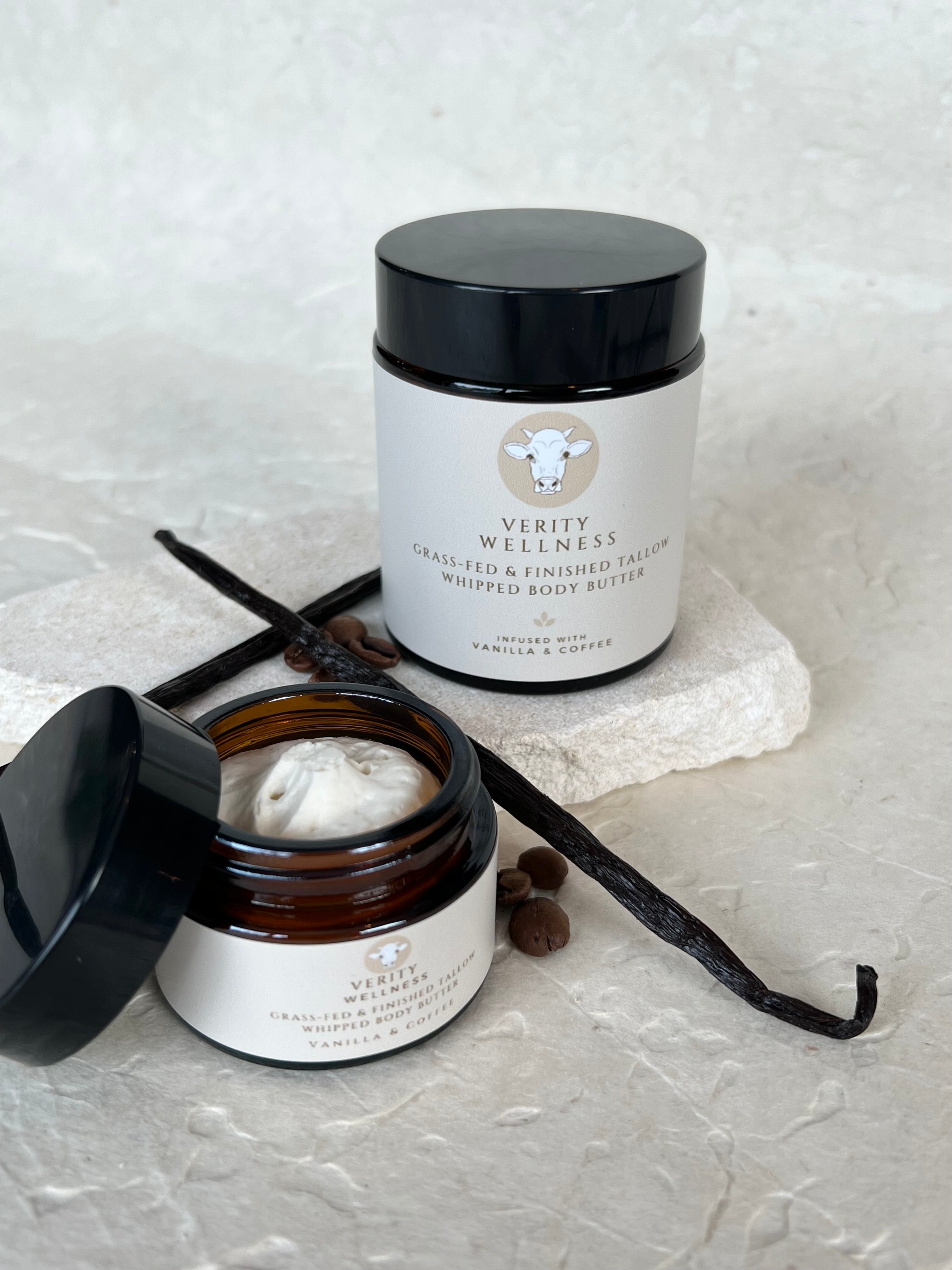 Coffee & Vanilla Bean Infused Tallow