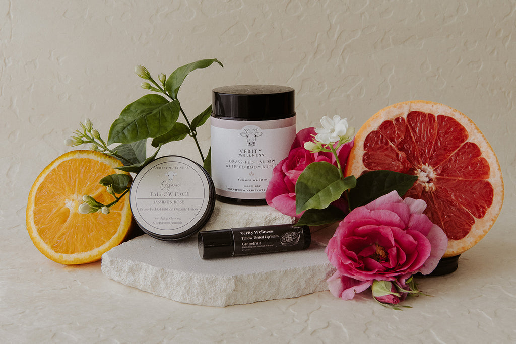 Tallow Face Balm - Rose & Jasmine